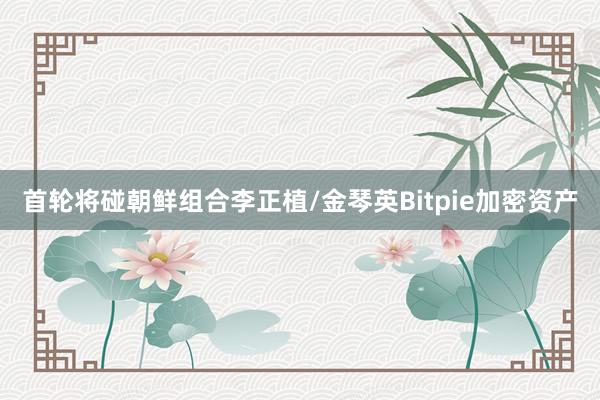 首轮将碰朝鲜组合李正植/金琴英Bitpie加密资产