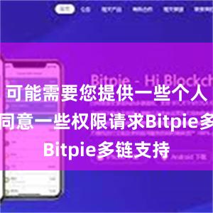 可能需要您提供一些个人信息或同意一些权限请求Bitpie多链支持