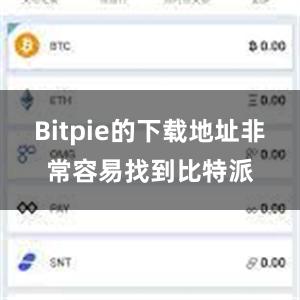 Bitpie的下载地址非常容易找到比特派